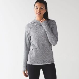 Lululemon Ready To Rulu Hoodie
Running Luon Spray Jacquard White Black